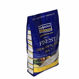 FISH4DOG 海洋白魚無麩質低敏配方 (成犬及老犬) 細粒 1.5KG FISH4DOG 海洋白魚無麩質低敏配方 (成犬及老犬) 細粒 1.5KG